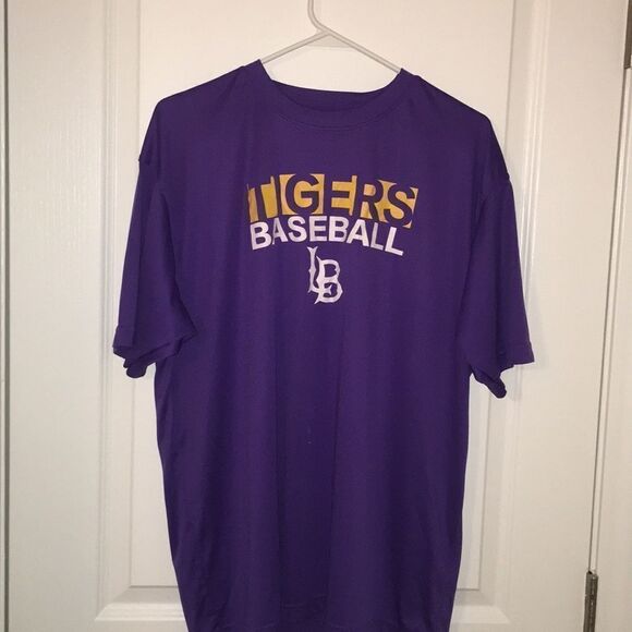 Tigers Baseball TEAM JERSEY T SHIRT L - Picture 1 of 2